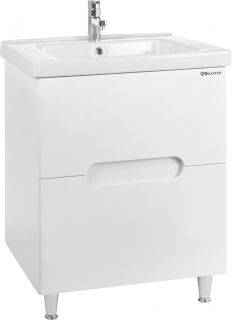 Тумба под раковину Bellezza Андрэа 65см белый 00000007016